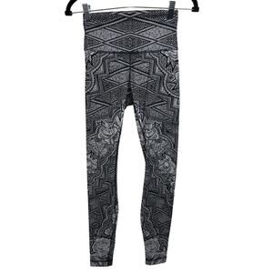 Lululemon Wunder Under Hi Rise Tight Inked Ice Grey Rose Black Legging Luxtreme